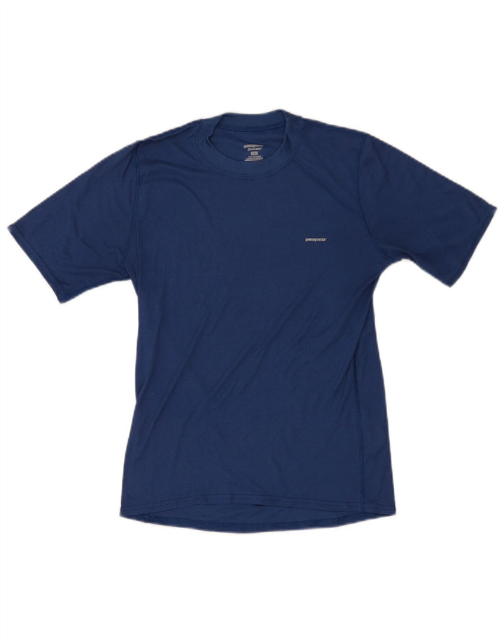 Tricou pentru bărbați Patagonia Top Small Blue Poliester