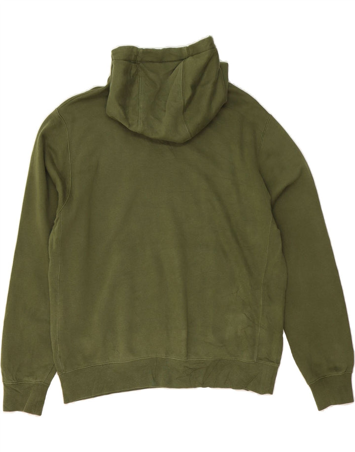 NIKE Mens Hoodie Jumper Medium Khaki Cotton Vintage Nike and Second-Hand Nike from Messina Hembry 