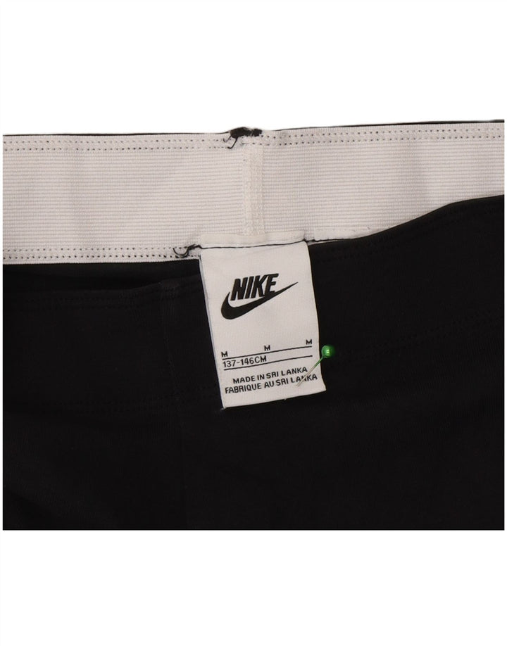 Leggings pentru fete Nike 10-11 ani negru mediu