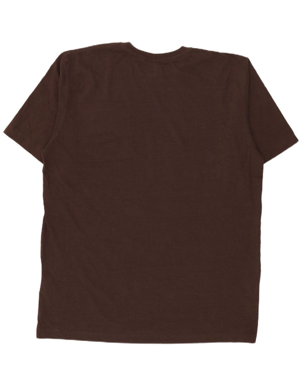 Tricou pentru bărbați Carhartt Tall Original Fit Top XL bumbac maro