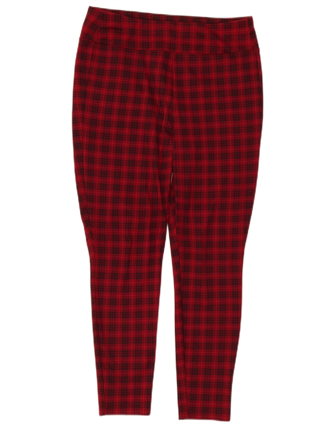 Pantaloni skinny casual pentru femei Gap Medium W30 L26 Red Check
