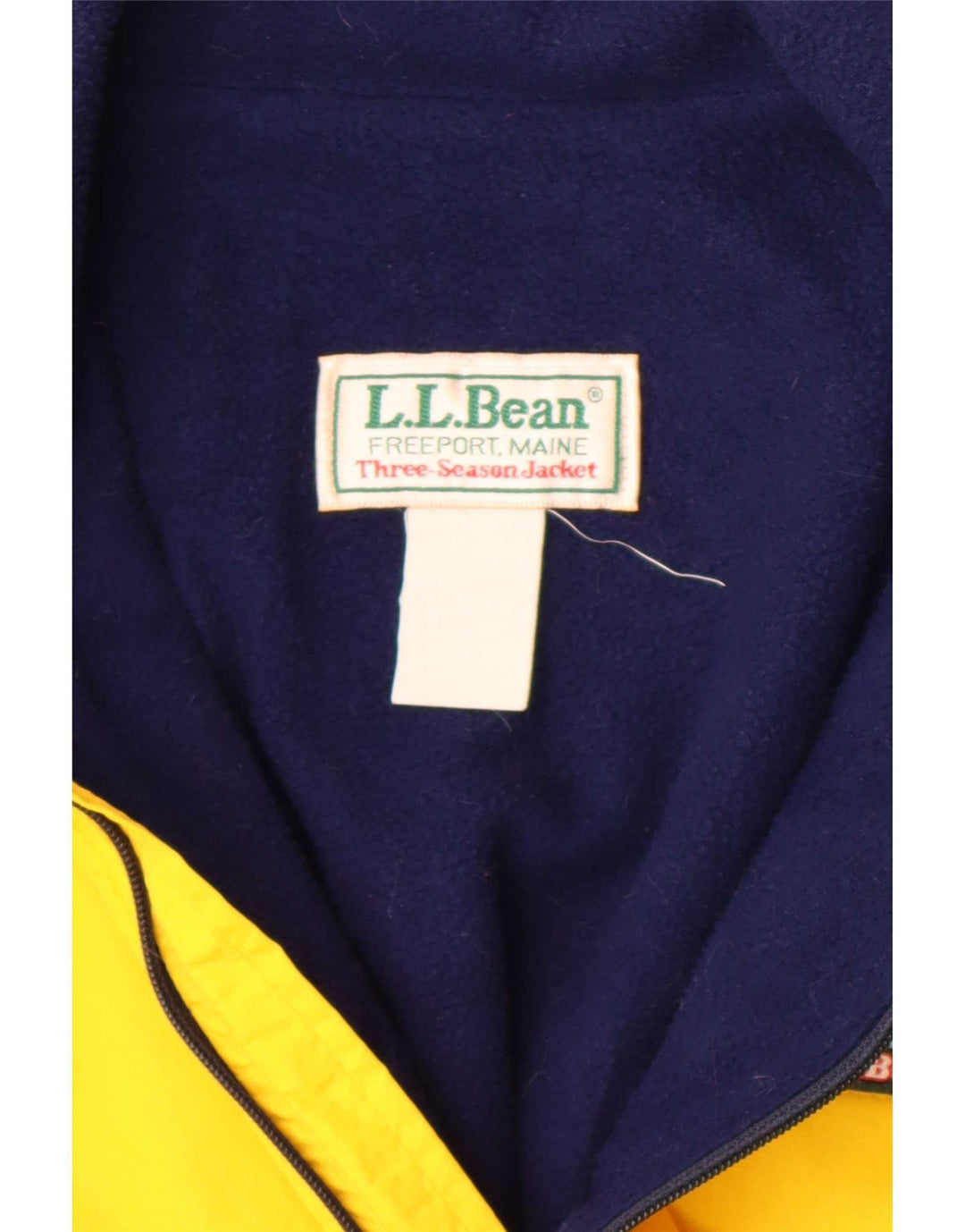 Jachetă bomber pentru bărbați L.L.Bean UK 42 XL galben Colorblock