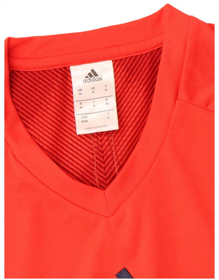 Tricou Adidas pentru bărbați Irish Clare Graphic Top Medium Red Poliester