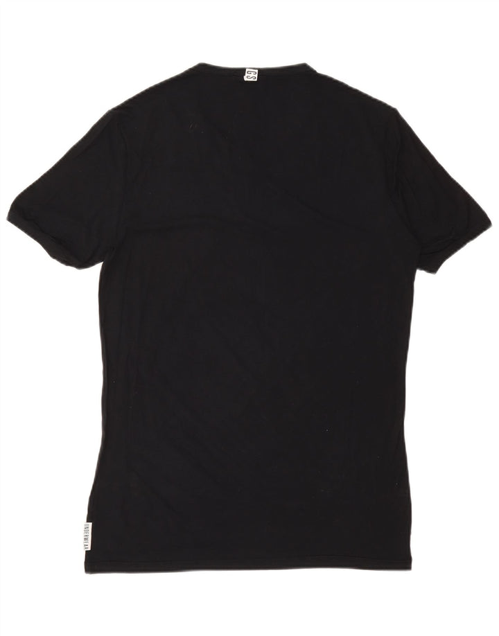 Tricou pentru bărbați Bikkembergs Top UK 38 Medium Black Modal