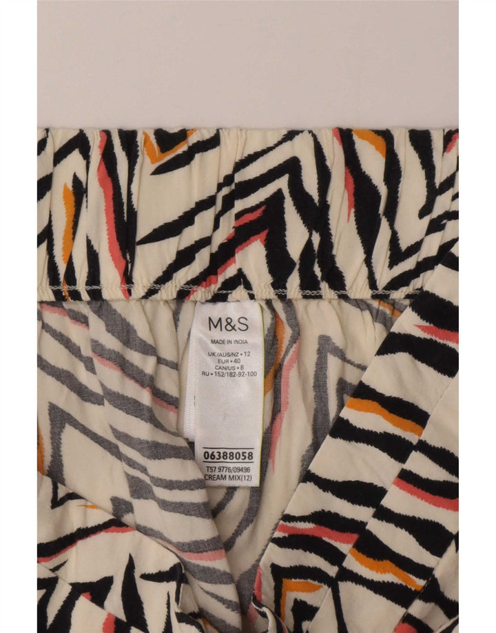 Pantaloni scurți casual pentru femei Marks & Spencer UK 12 Medium W30 Off White