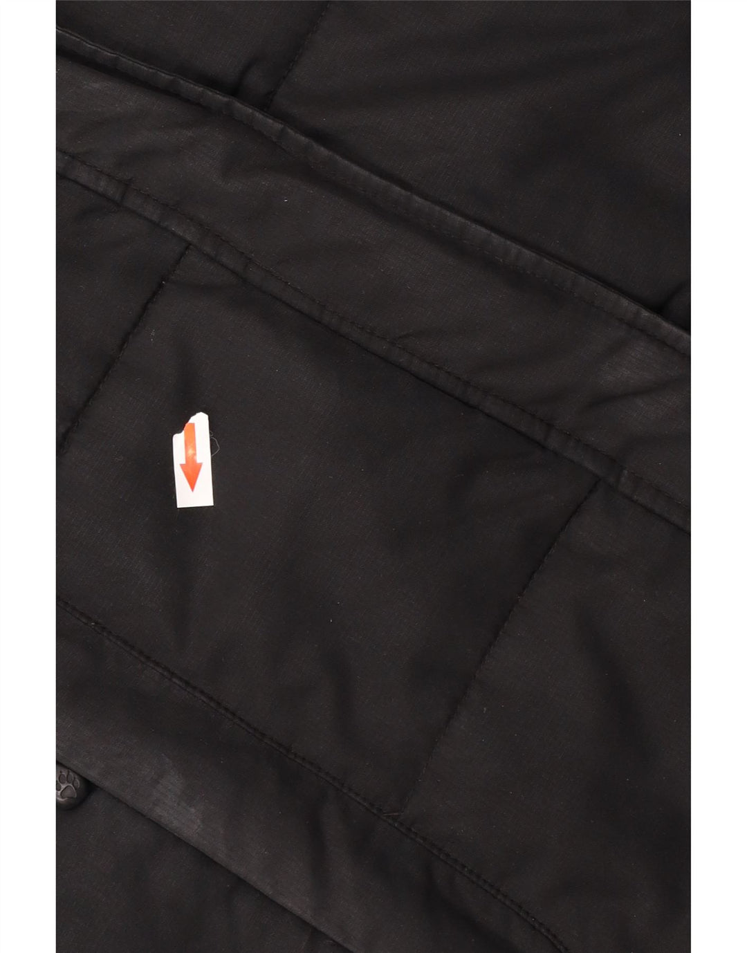Jack Wolfskin Jachetă căptușită cu glugă pentru femei UK 12/14 Poliester mediu negru