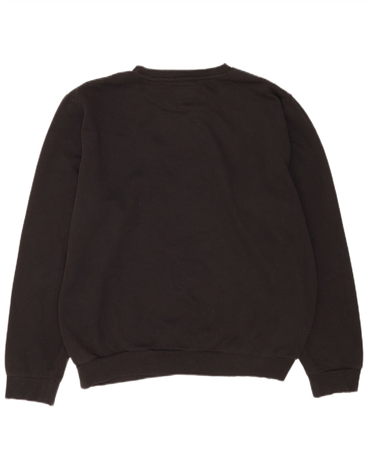 Hanorac grafic Guess Jumper XL bumbac negru