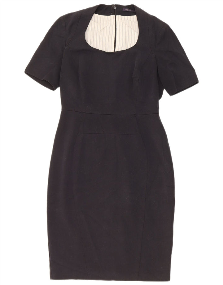 Rochie bodycon pentru femei Marks & Spencer UK 10 Poliester negru mic