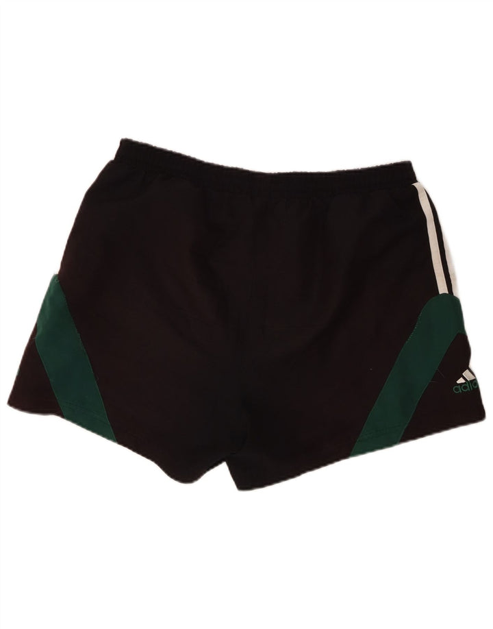 Pantaloni scurți sport pentru bărbați Adidas, mediu negru, poliester color bloc
