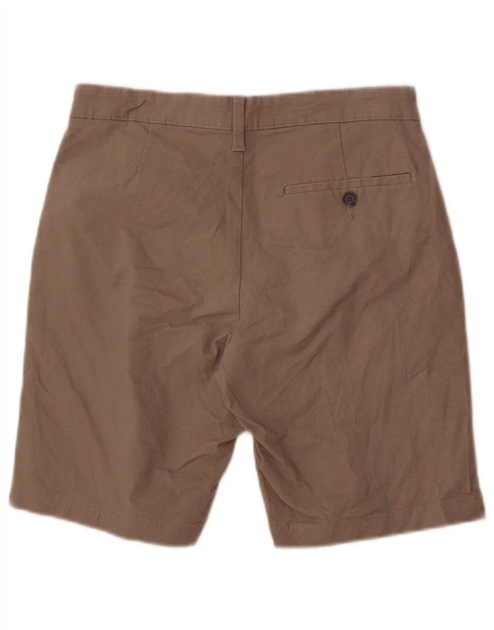 Pantaloni scurți chino pentru bărbați Marks & Spencer W30, bumbac gri mediu