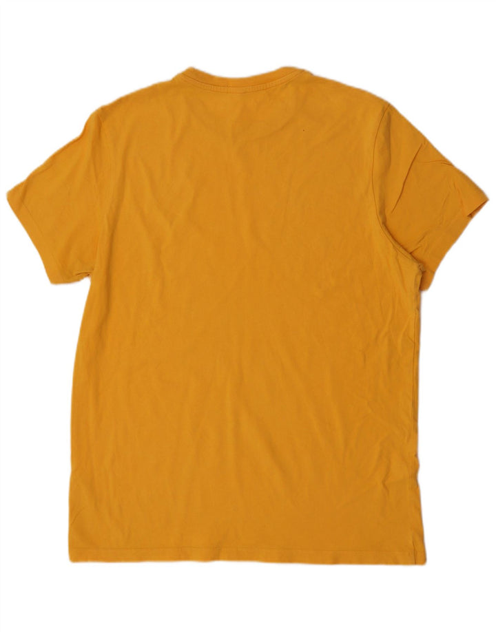 Tricou Jack Wills pentru bărbați Top mare din bumbac galben