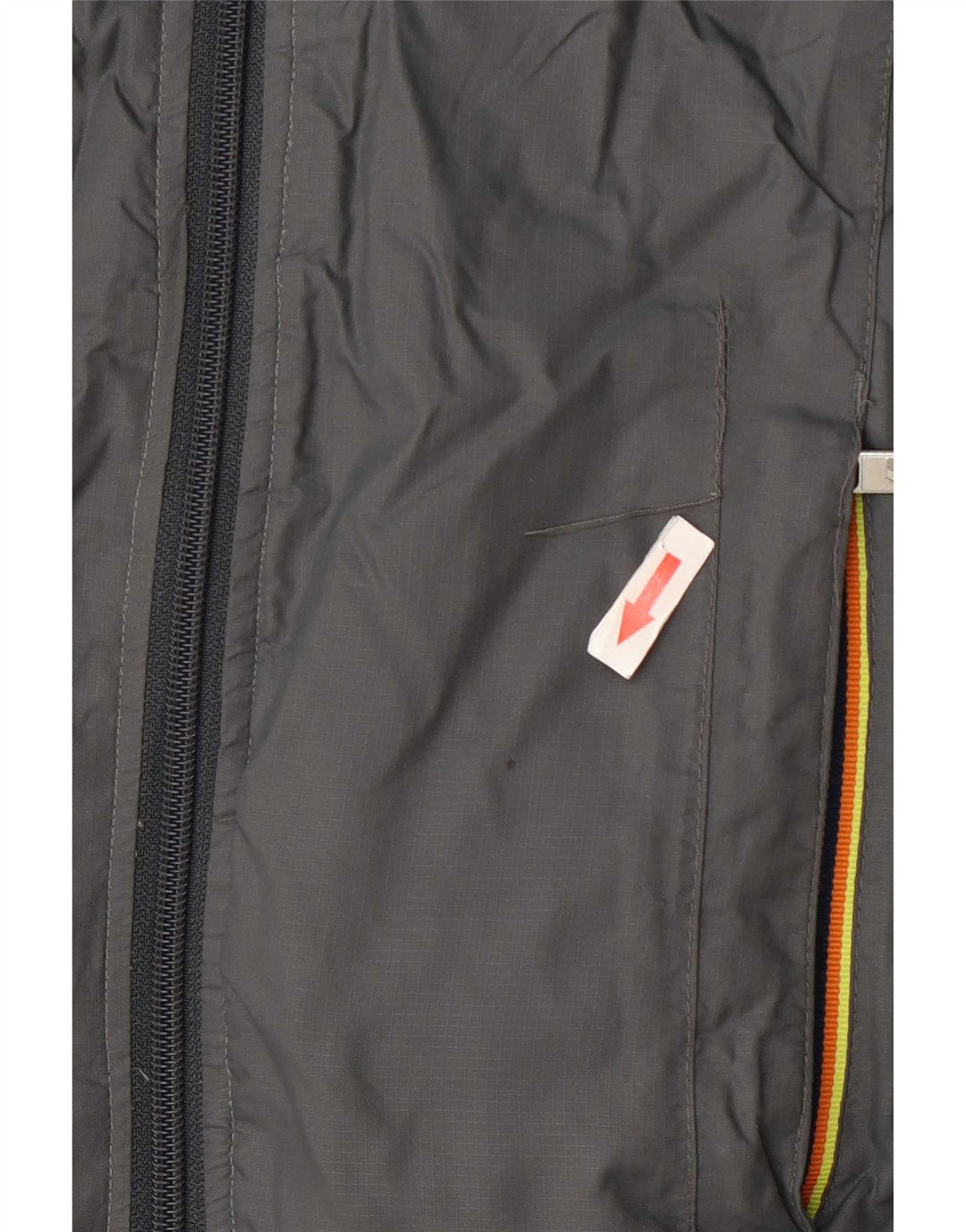 Jachetă Windbreaker pentru femei cu glugă K-Way UK 8 Small, gri din poliamidă