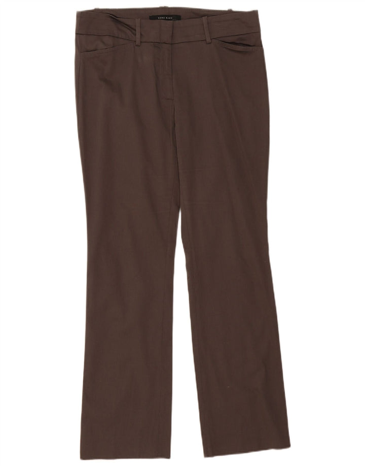 Pantaloni casual pentru femei Bootcut Zara EU 40 Medium L30 L31 Bumbac gri