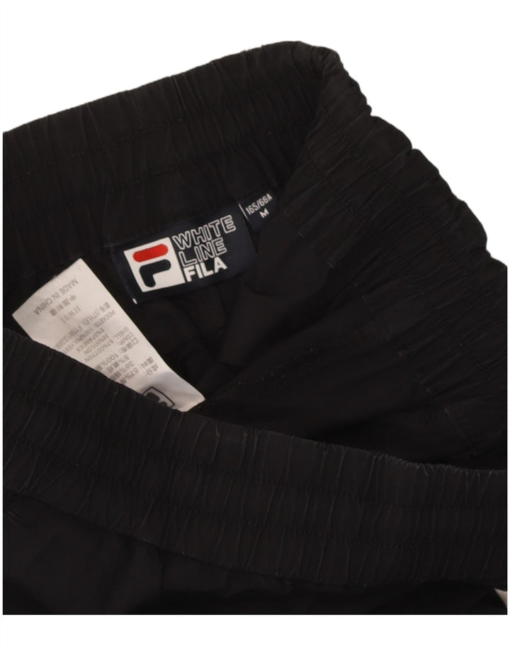 Pantaloni de trening Fila Cargo pentru bărbați Joggeri, bumbac mediu negru
