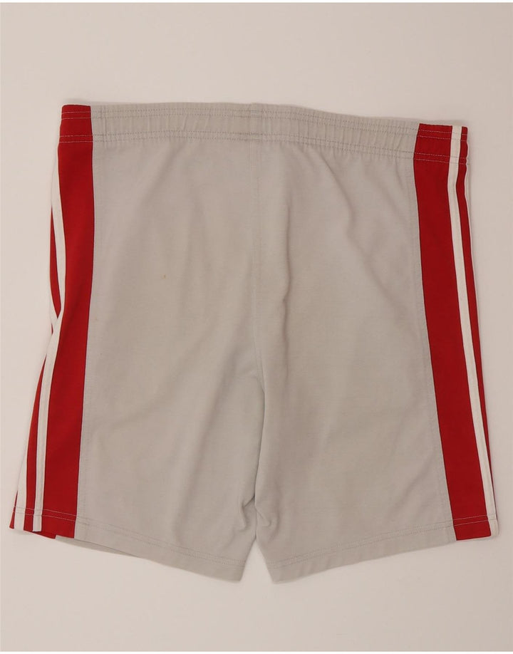 Pantaloni scurți sport adidas pentru bărbați, bumbac, gri mic