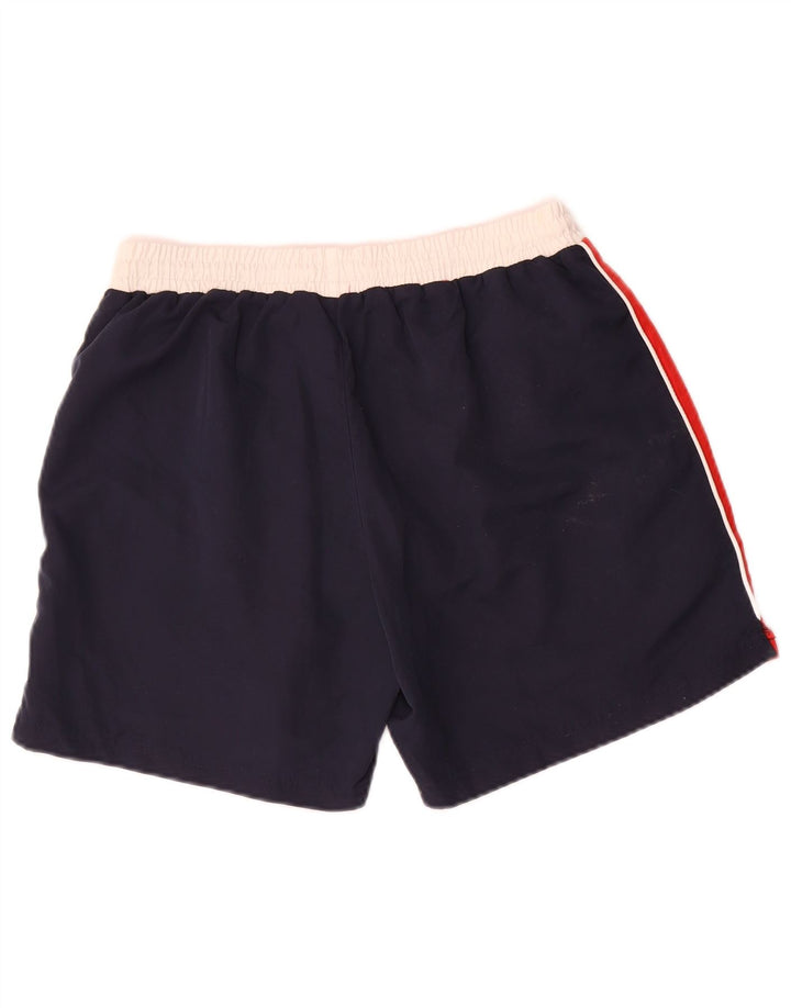 Pantaloni scurți sport Kappa pentru bărbați, medii, albastru, poliester color bloc