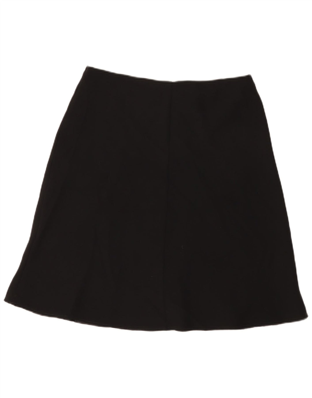 Fustă A-Line pentru femei Marks & Spencer UK 14 Large W32 Poliester negru