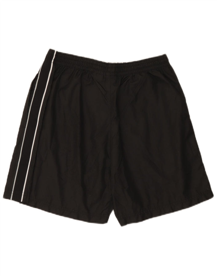 Pantaloni scurți sport Nike pentru bărbați, poliester mediu negru