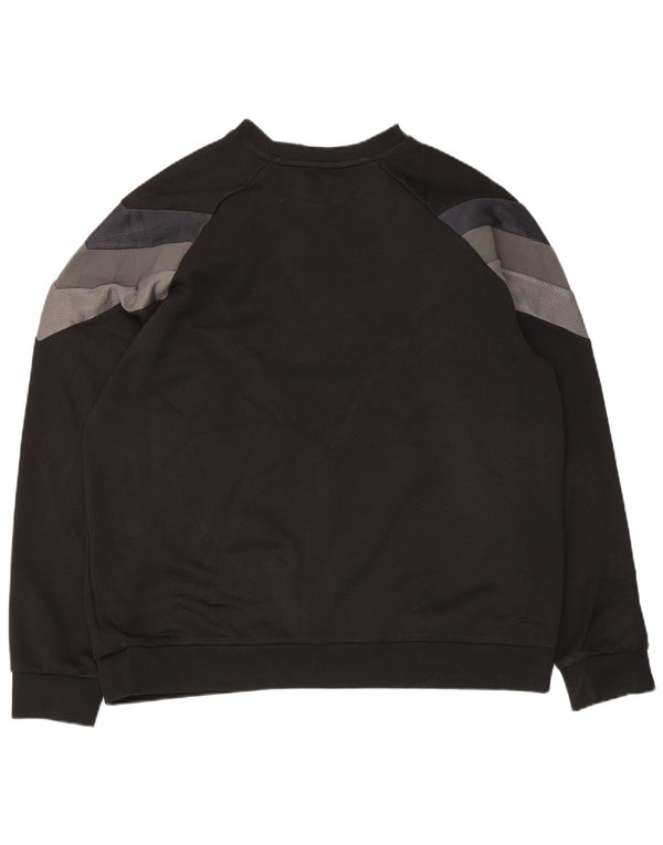 Hanorac pentru bărbați Adidas Jumper XL, negru, poliester color bloc