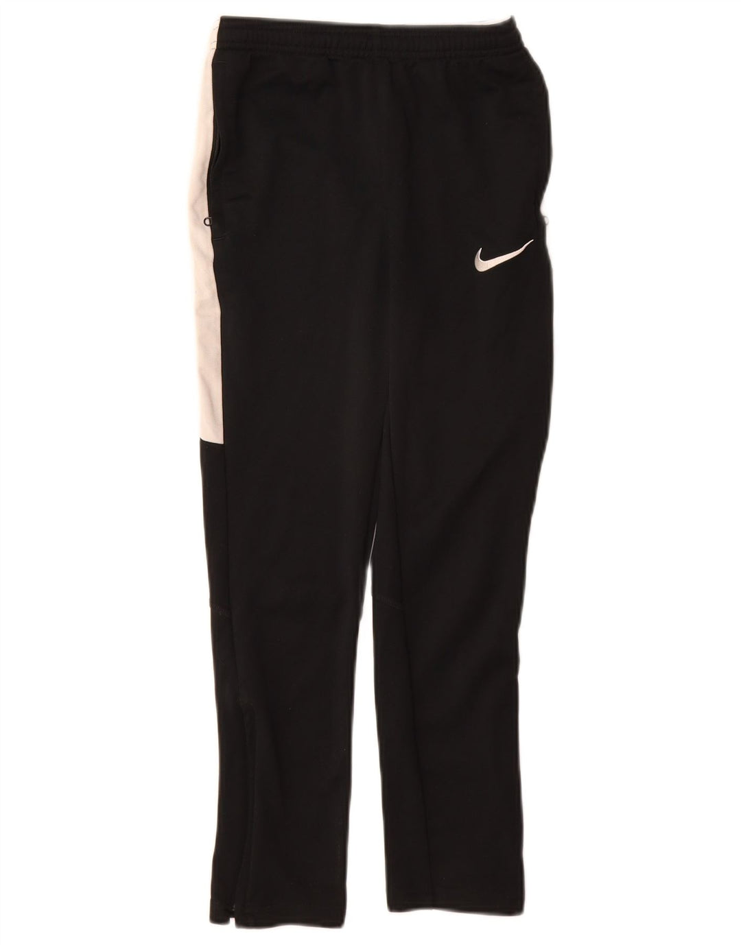 Pantaloni de trening NIKE pentru băieți 10-11 ani, mediu negru, color block