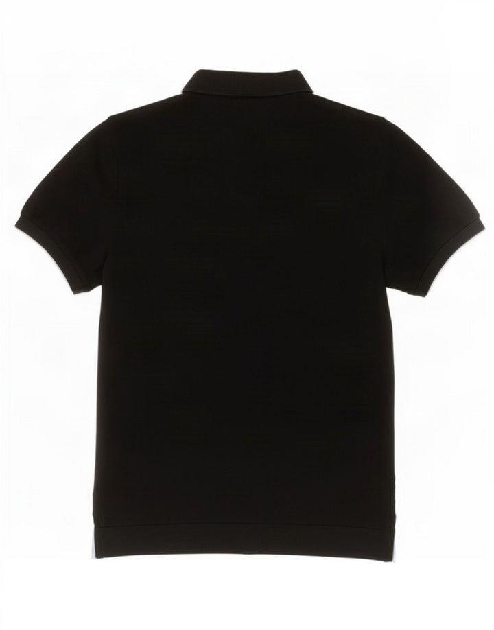 Tricou polo Massimo Dutti pentru bărbați, bumbac negru mare