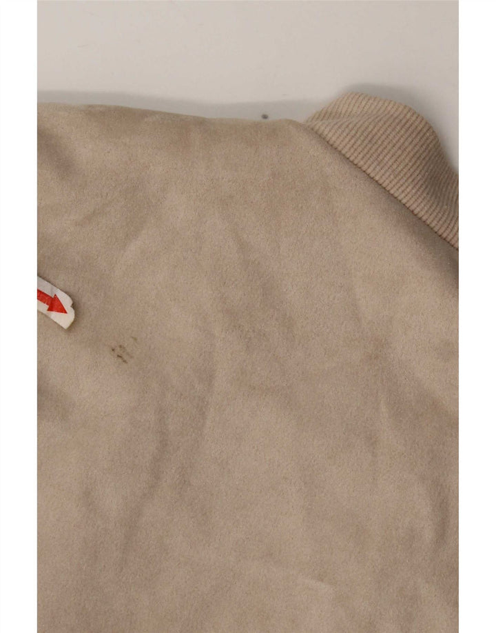 Bomber supradimensionat pentru femei Zara UK 14 Medium Bej Poliester