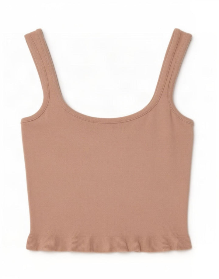 Top Crop pentru femei Zara UK 8 Small Pink