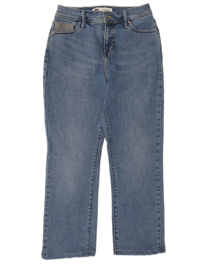 Blugi drepti pentru femei LEVI'S 512 US 4 Small W27 L25 Blue