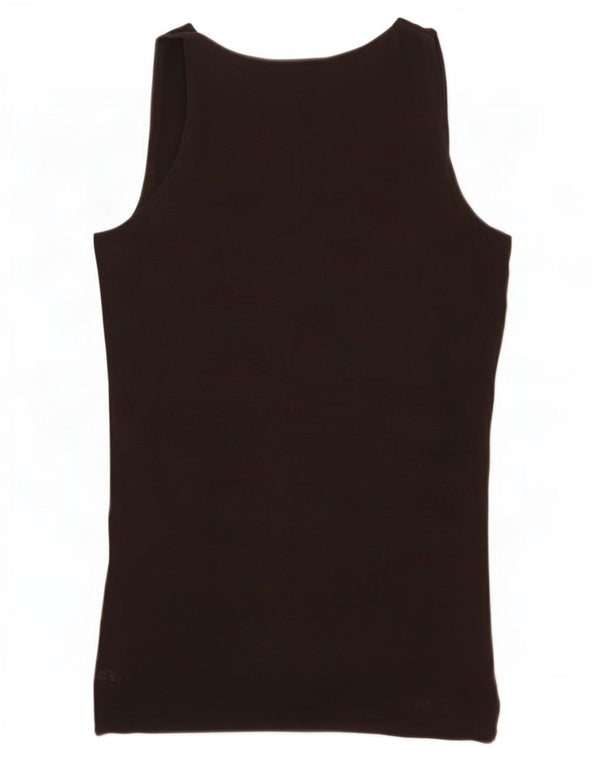 Massimo Dutti Femei Vest Vest Top UK 8 Mic Maro