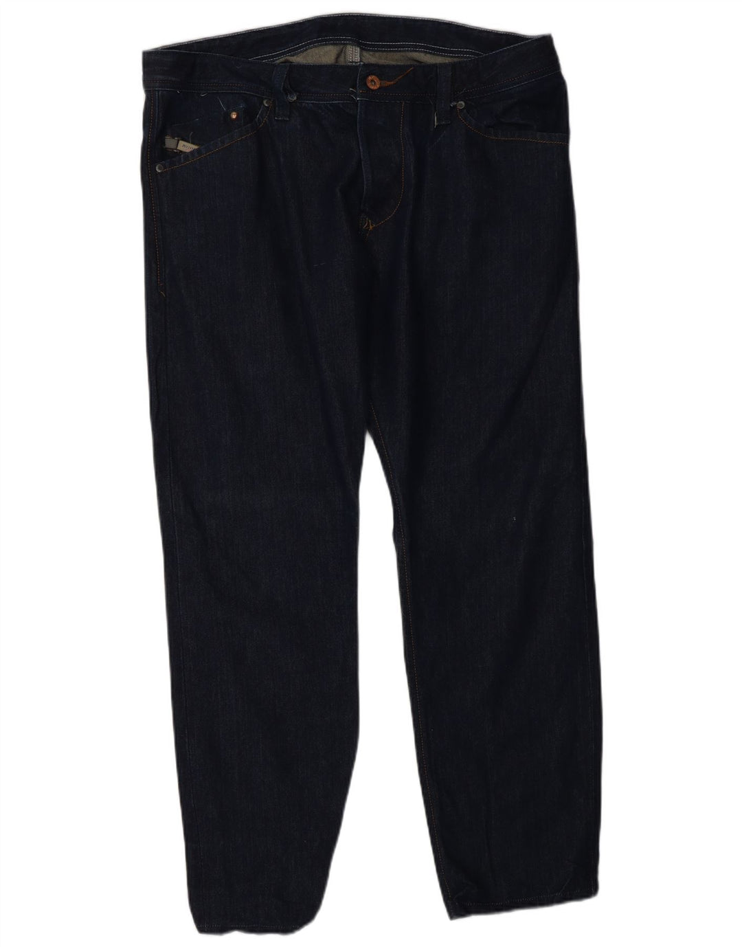 Blugi DIESEL Bărbați Drepți L34 L28 Bumbac bleumarin