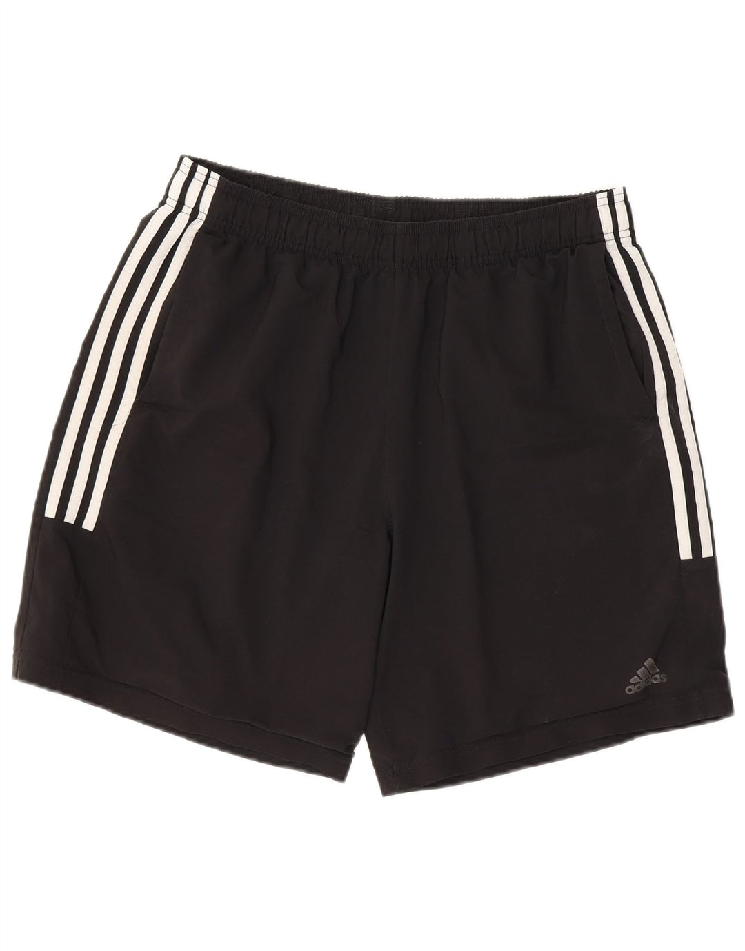 Pantaloni scurți sport pentru bărbați Adidas, mari, negru, poliester
