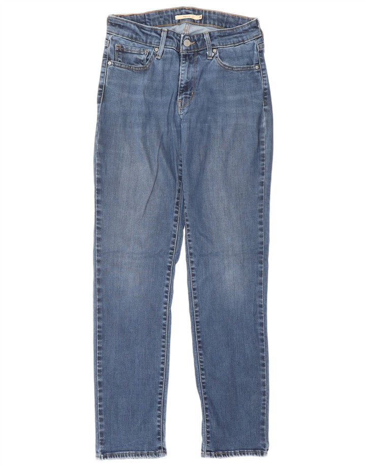 Blugi Levi's 712 Slim pentru femei W28 L32 Lyocell albastru
