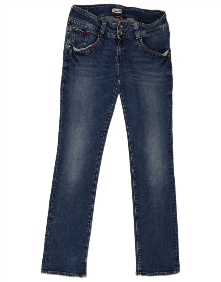 Blugi slim pentru femei Tommy Hilfiger W28 L29 bumbac albastru