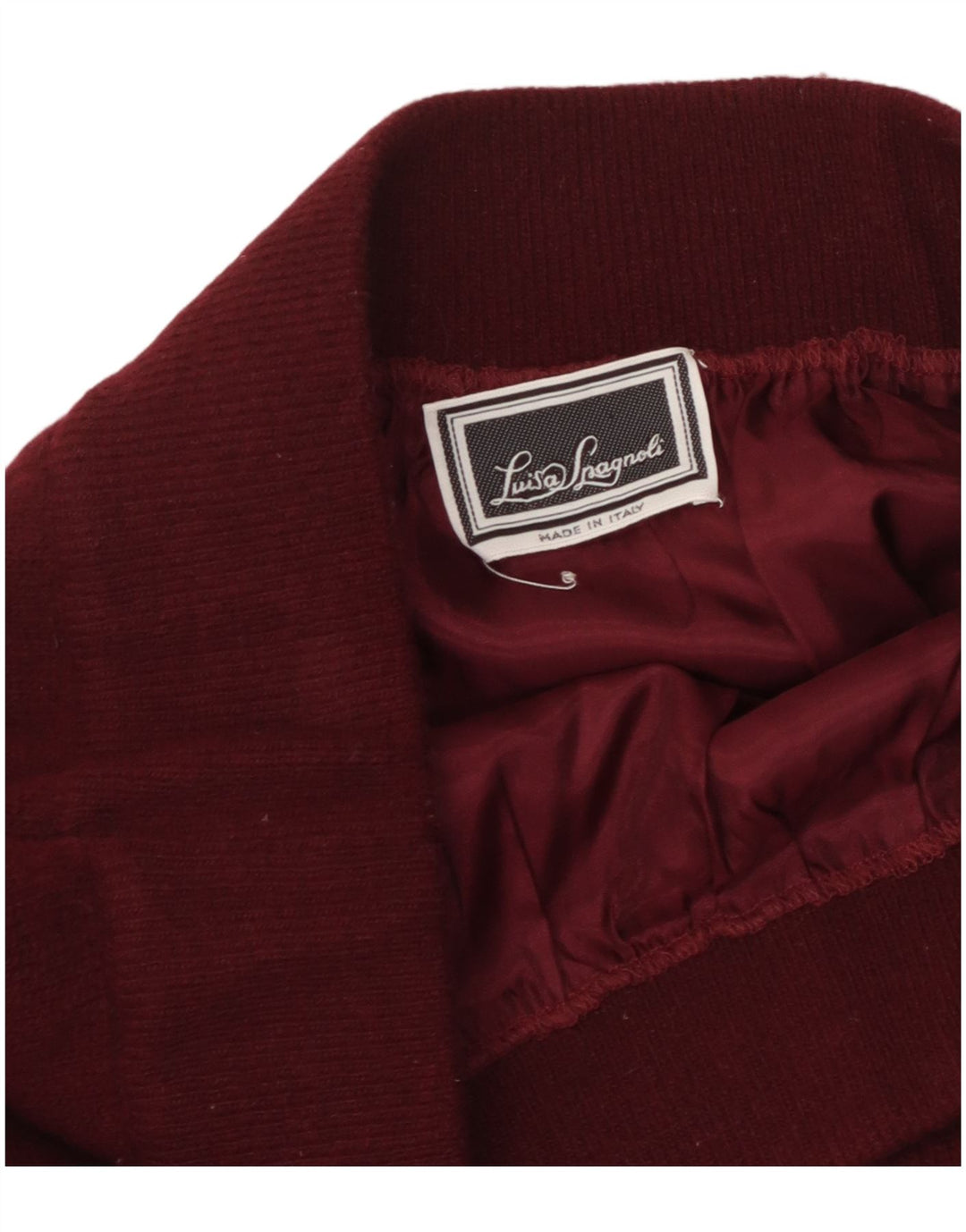 LUISA SPAGNOLI Fusta creion tricotată pentru femei W36 XL maro