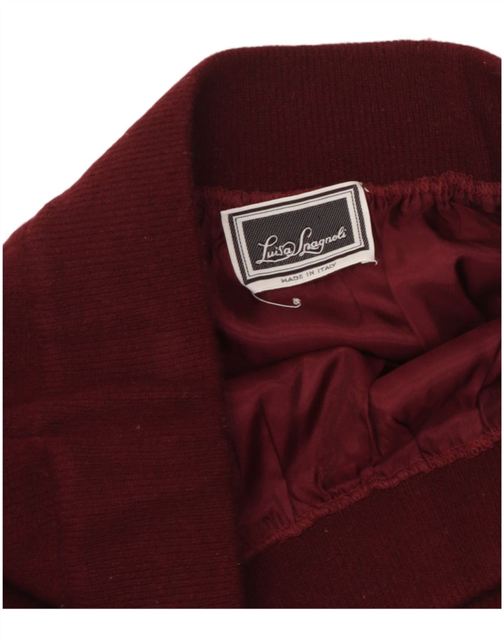 LUISA SPAGNOLI Fusta creion tricotată pentru femei W36 XL maro