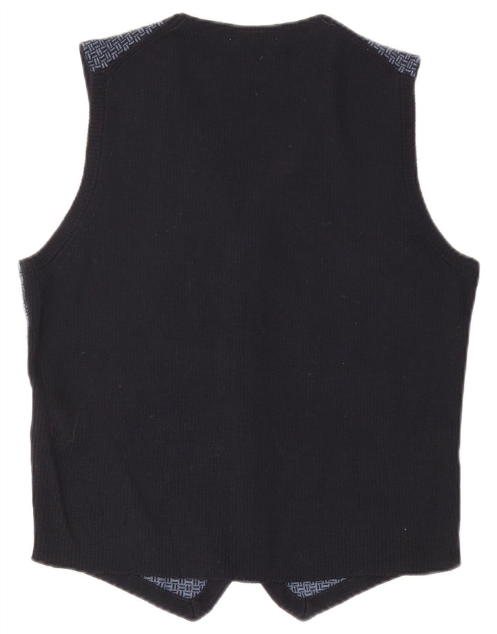 Gilet Bărbați Conbipel tricot mare, lână geometrică bleumarin