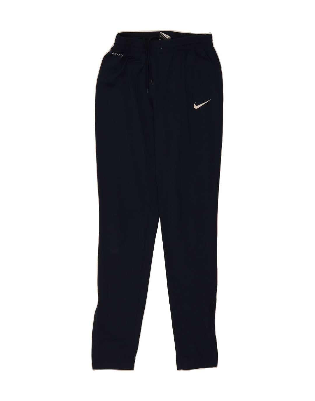 NIKE Womens Dri Fit Tracksuit Trousers UK 8 Small  Navy Blue Polyester Vintage Nike and Second-Hand Nike from Messina Hembry 
