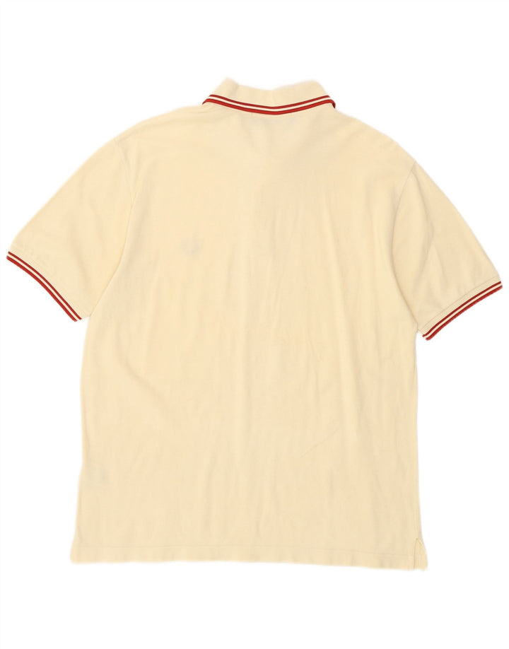 Cămașă polo Fred Perry pentru bărbați, mic din bumbac alb