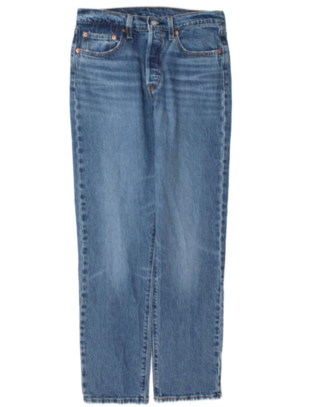 Blugi drepti pentru bărbați Levi's 501 W28 L30 Bumbac albastru