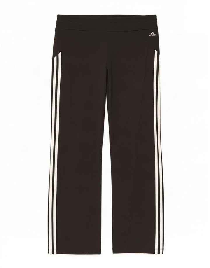 Pantaloni de trening Adidas Climacool pentru femei UK 12 Poliester mediu negru