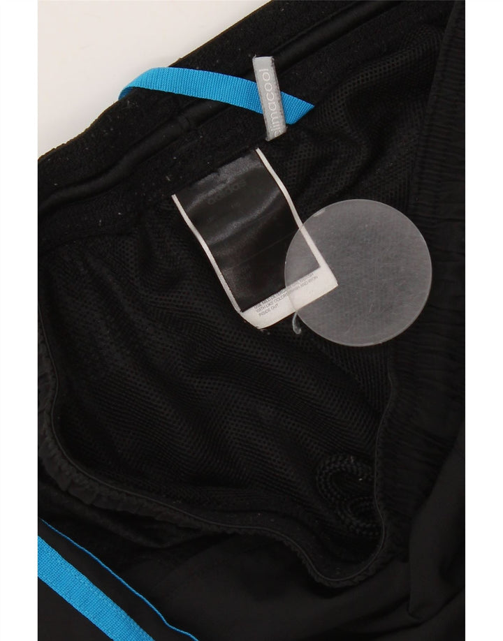 Pantaloni scurți sport Climacool ADIDAS pentru bărbați, poliester negru mic
