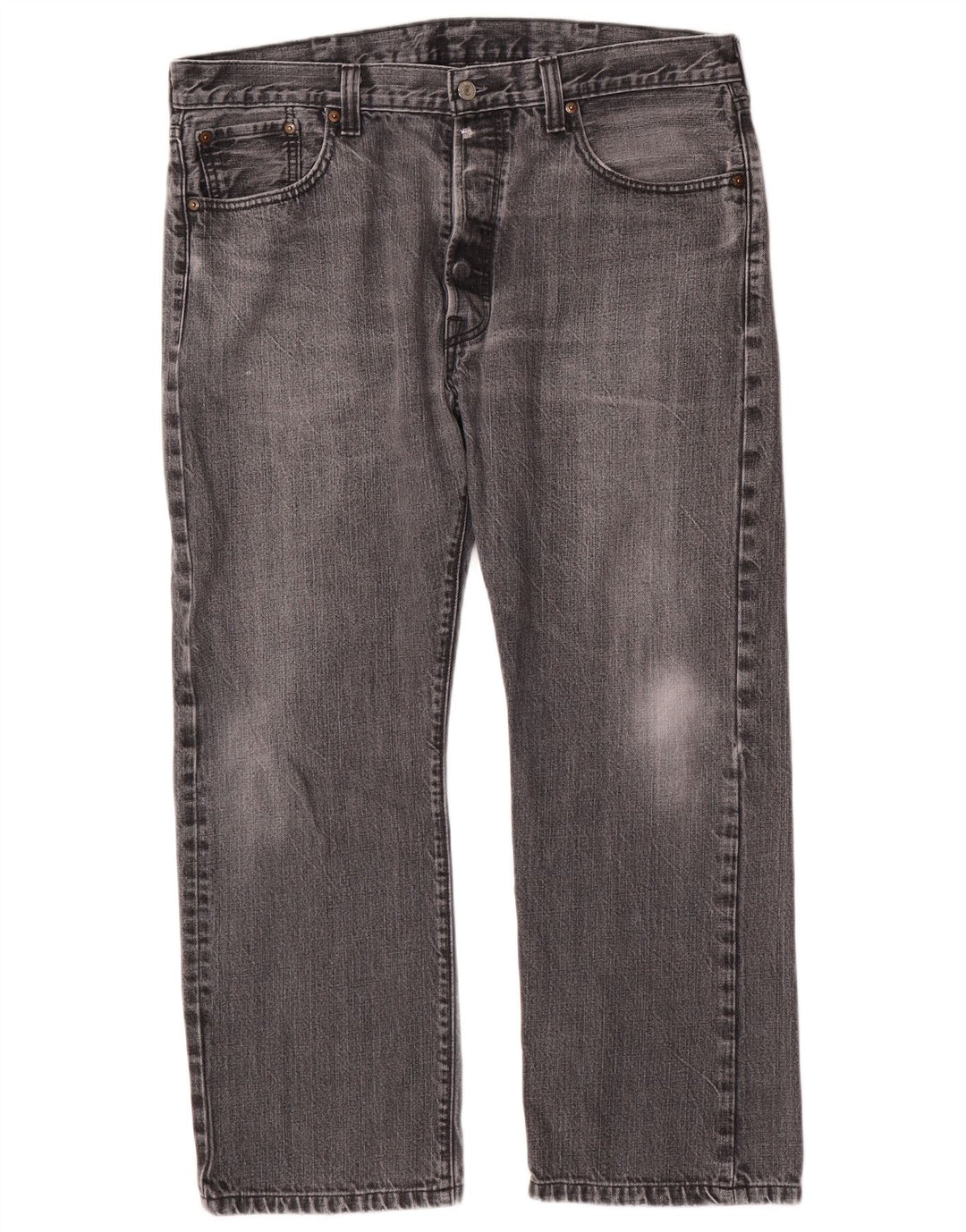 Blugi drepti pentru bărbați Levi's W38 L28 gri