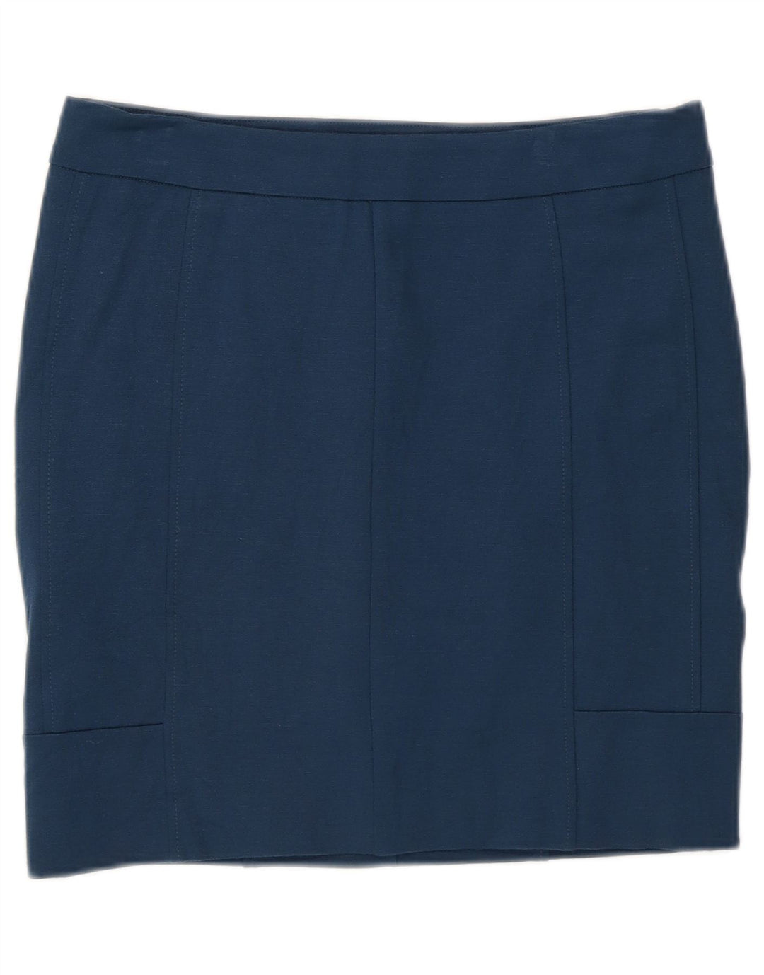 Fusta mini Calvin Klein pentru femei US 4 Small W28 Blue Viscose