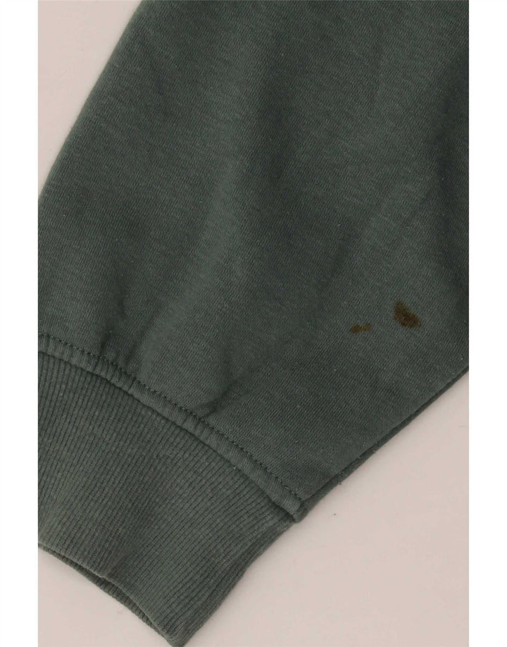 Pulover supradimensionat pentru femei Zara UK 14 Bumbac verde mediu