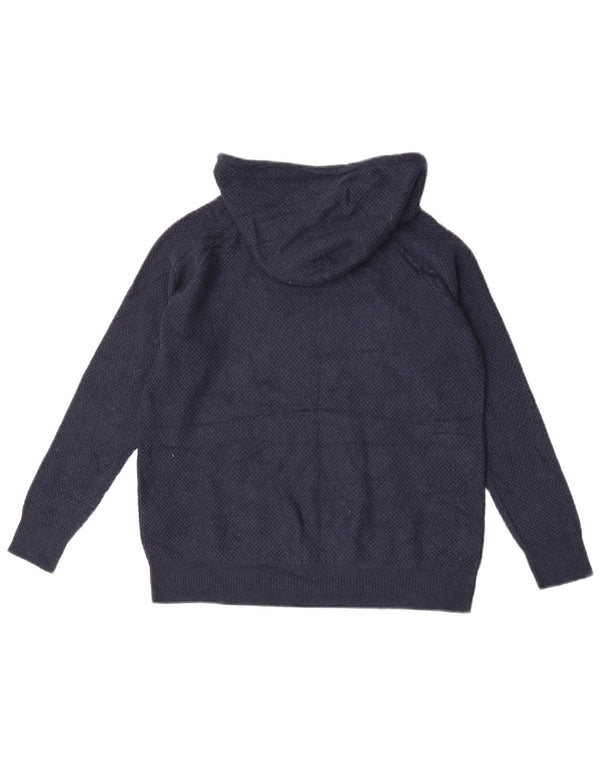 Pulover cu glugă pentru femei Marks & Spencer UK 14 Medium Bleumarin Viscoză