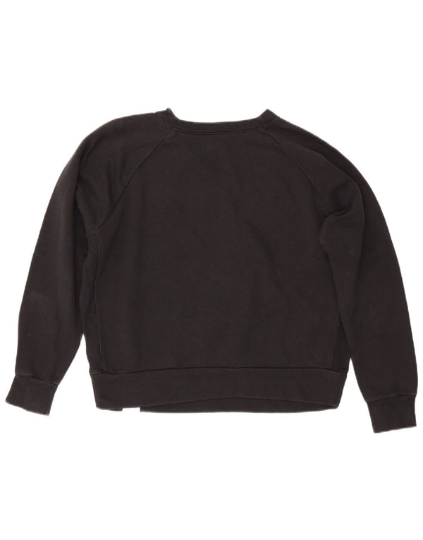 Reebok Pulover cu grafic pentru femei UK 14 Bumbac mediu negru