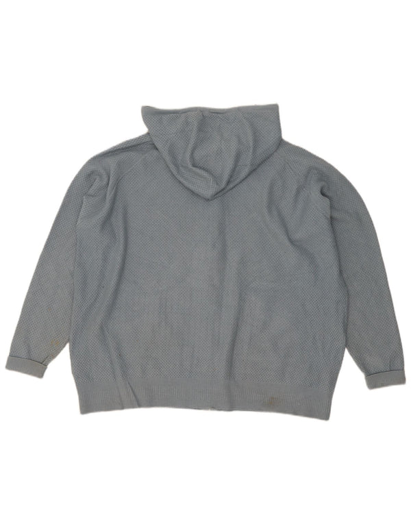 Marks & Spencer Pulover cardigan cu glugă pentru femei UK 16 Large Blue