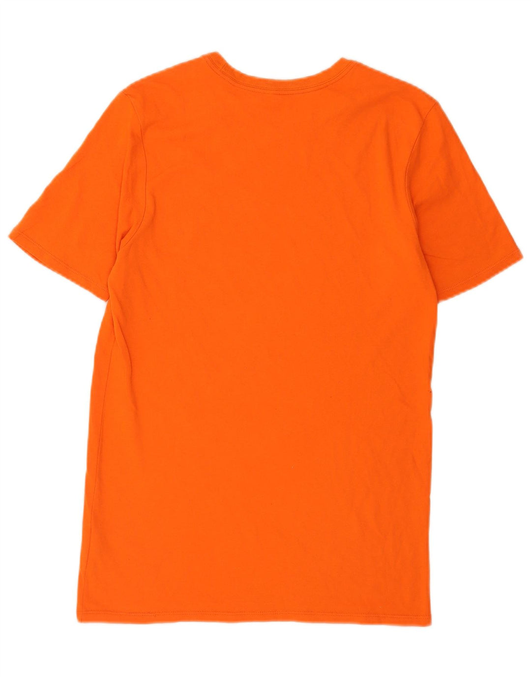 Tricou cu croi atletic Nike pentru bărbați Top mic din bumbac portocaliu