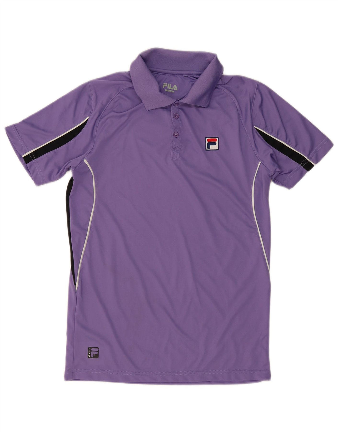 Tricou polo FILA pentru bărbați, mov, poliester color bloc