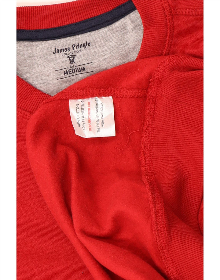 Hanorac pentru bărbați James Pringle Jumper Bumbac Roșu Mediu
